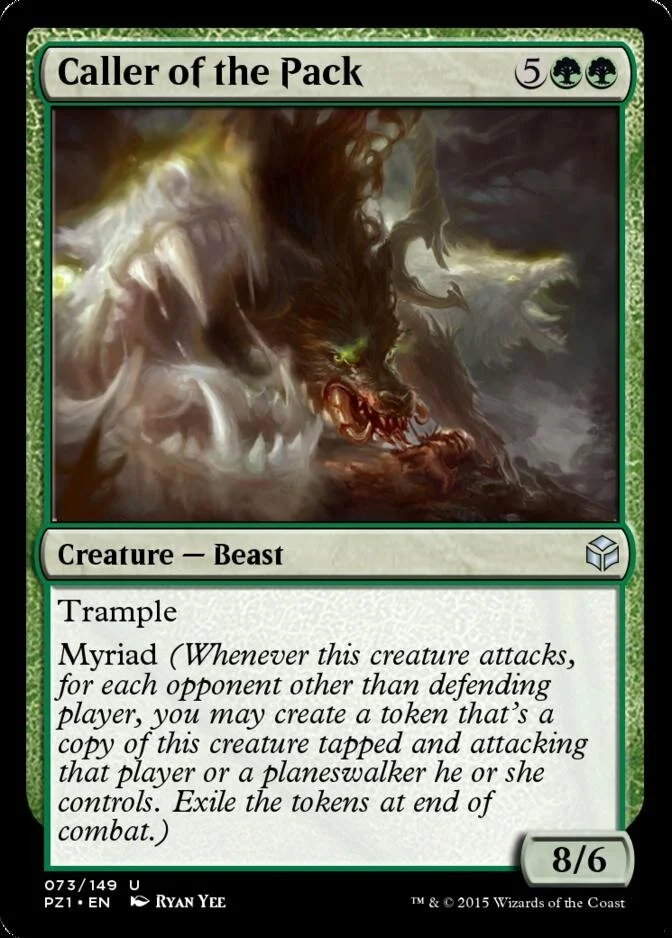 Caller of the Pack [PZ1]