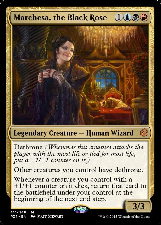 Marchesa, the Black Rose [PZ1] (F)