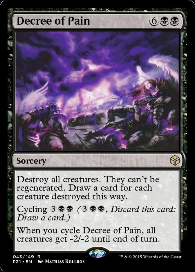 Decree of Pain [PZ1] (F)