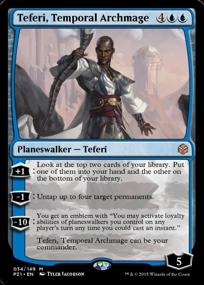 Teferi, Temporal Archmage [PZ1] (F)
