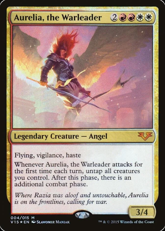 Aurelia, the Warleader [V15]