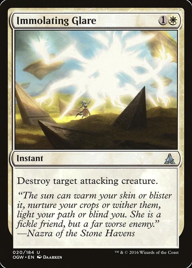 Immolating Glare [OGW] (F)