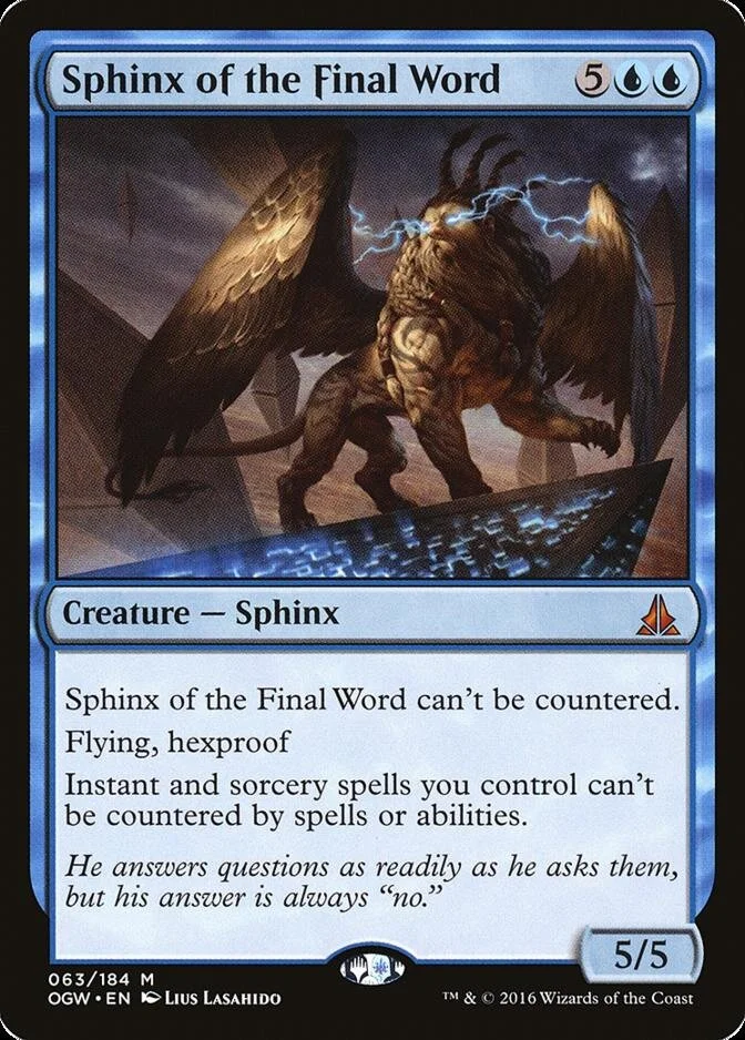 Sphinx of the Final Word [OGW] (F)