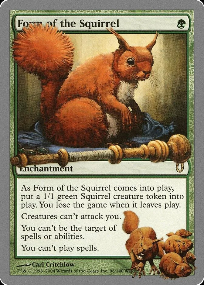 Form of the Squirrel [UNH] (F)