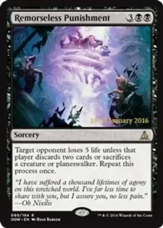 Remorseless Punishment [PRM-PRE] (F)