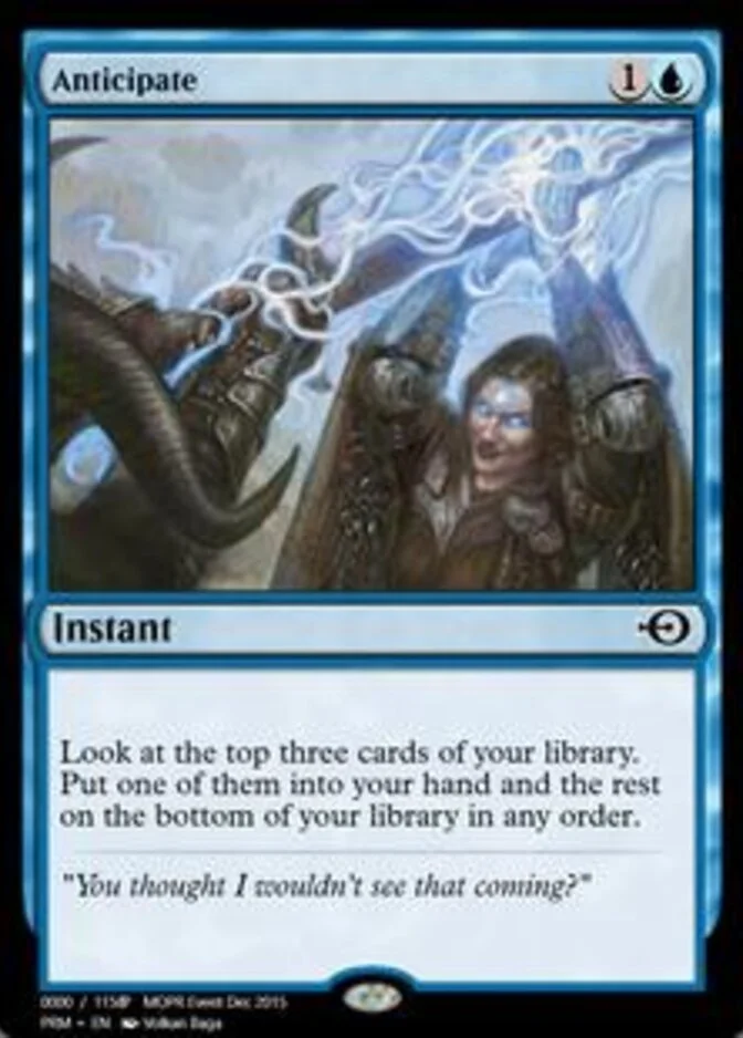 Anticipate <160849> [PRM]