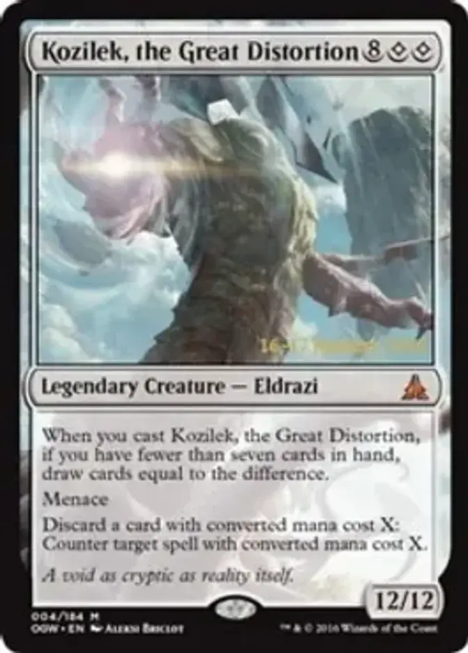 Kozilek, the Great Distortion [PRM-PRE] (F)
