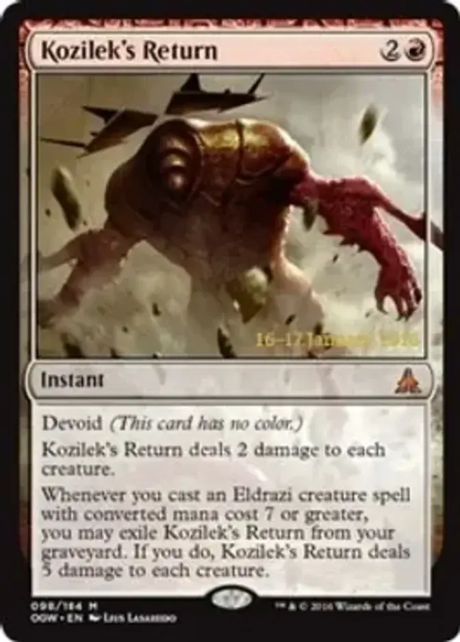 Kozilek's Return [PRM-PRE] (F)