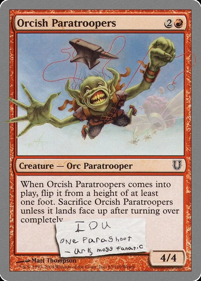 Orcish Paratroopers [UNH] (F)