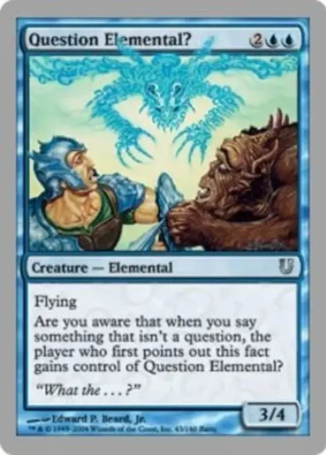 Question Elemental? [UNH] (F)