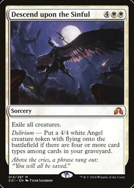 Descend upon the Sinful