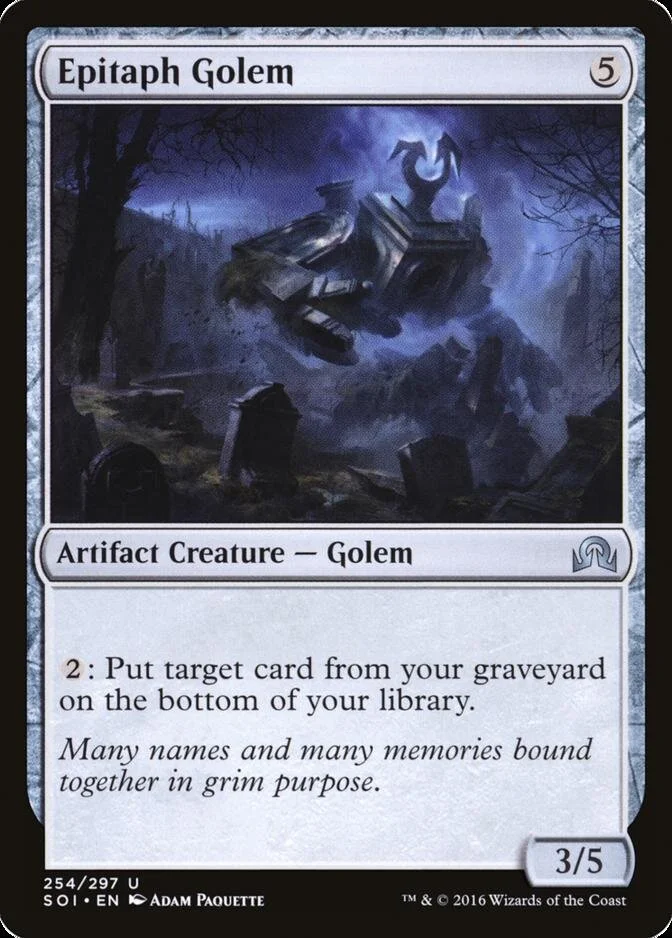 Epitaph Golem [SOI]