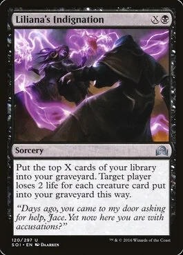 Liliana's Indignation