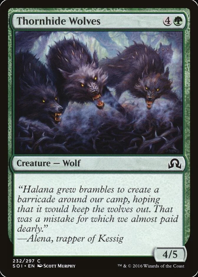 Thornhide Wolves [SOI]