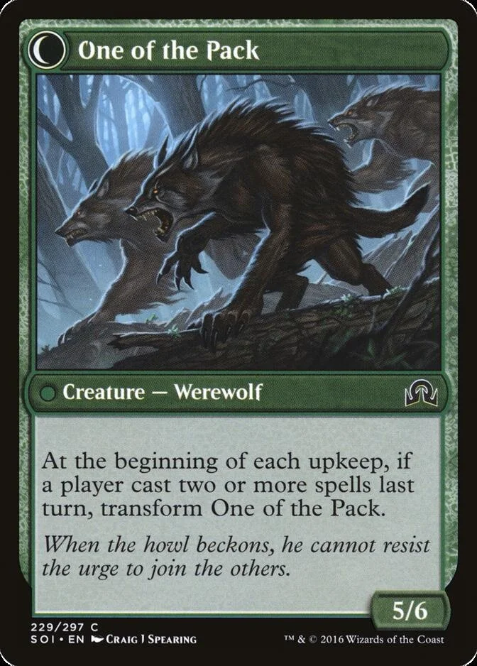 One of the Pack [SOI]