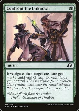 Confront the Unknown