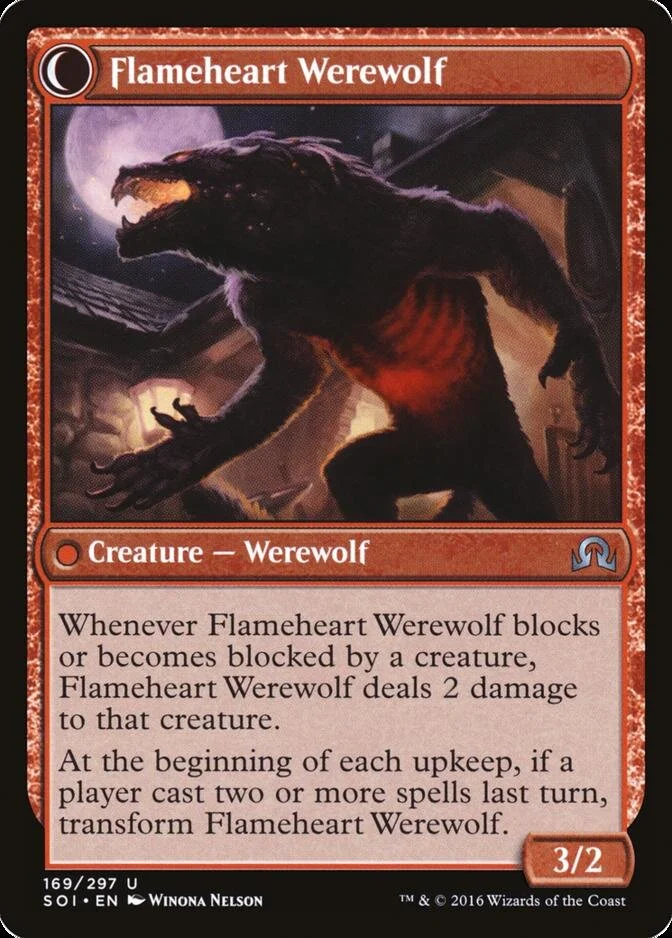 Flameheart Werewolf [SOI] (F)