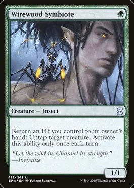 MTG【Foil】SCG ワイアウッドの共生虫Wirewood Symbiote Wirewood Symbiote, Eternal Masters (EMA) Price History