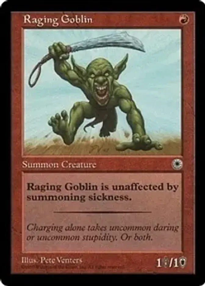 Raging Goblin <B> [POR]