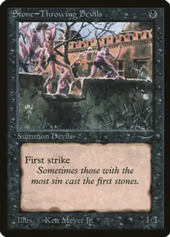 Stone-Throwing Devils <A> [ARN]