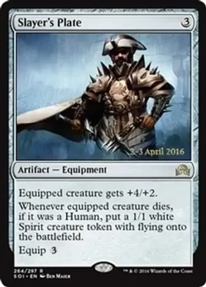 Slayer's Plate [PRM-PRE] (F)