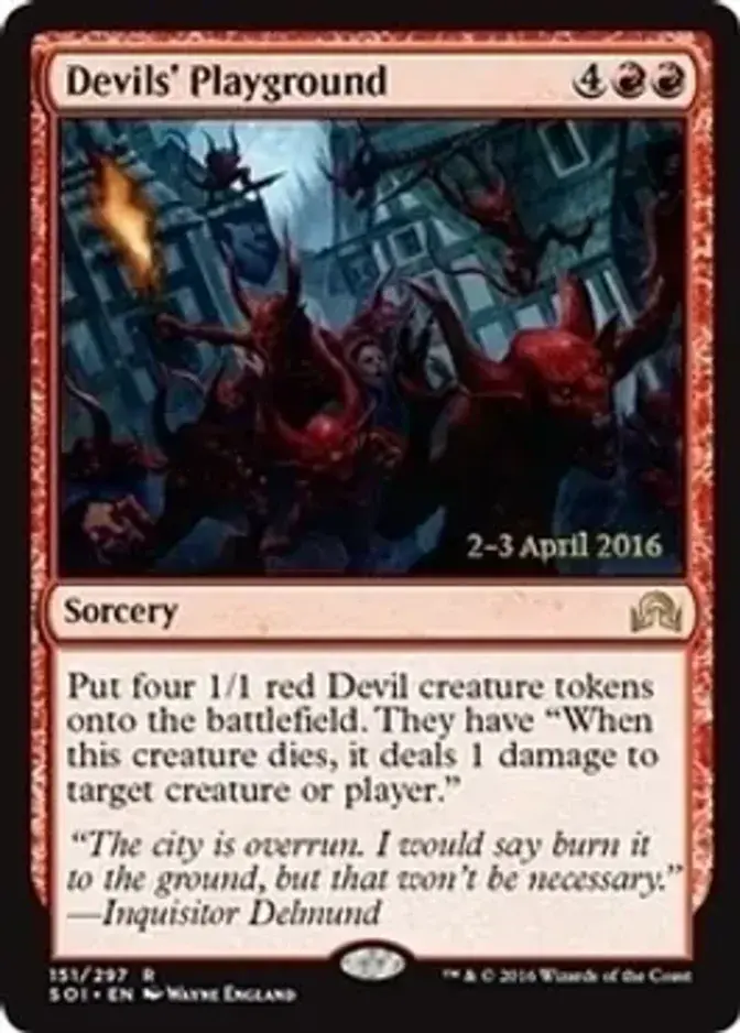 Devils' Playground [PRM-PRE] (F)