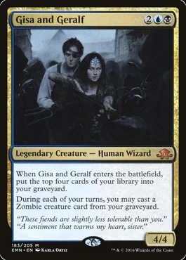 Black Blue Zombie Commander Deck Deck