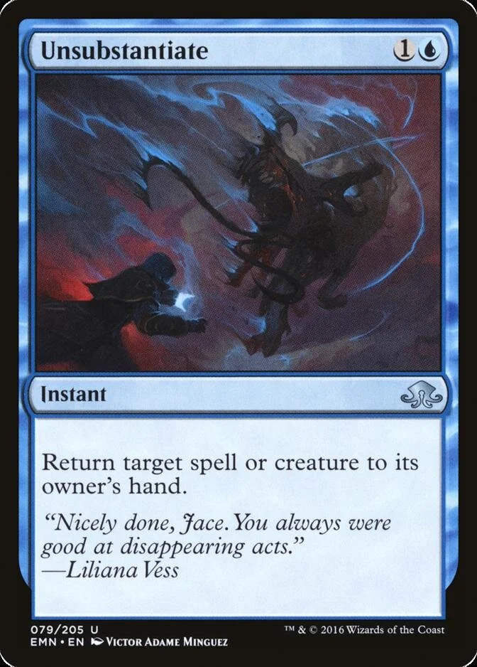 Unsubstantiate [EMN]