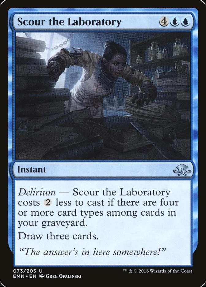 Scour the Laboratory [EMN]