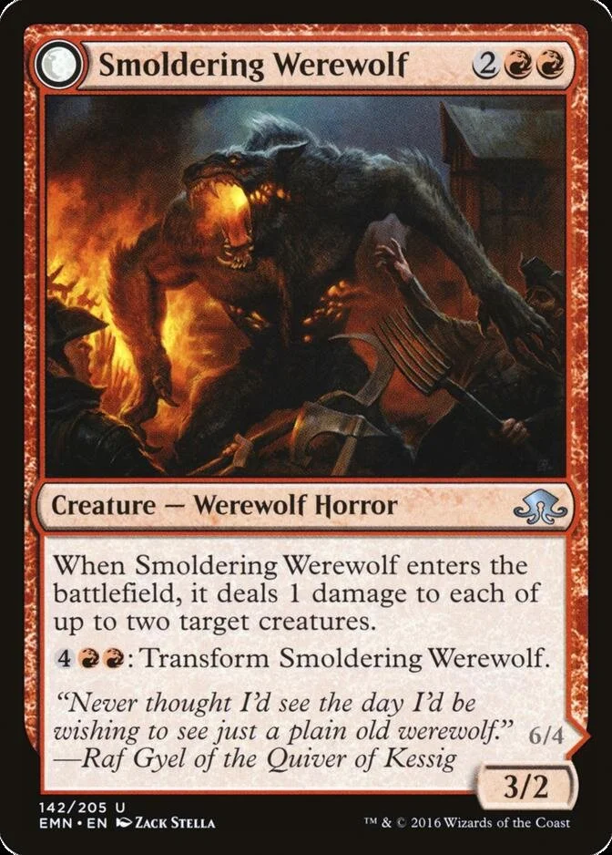 Smoldering Werewolf [EMN] (F)