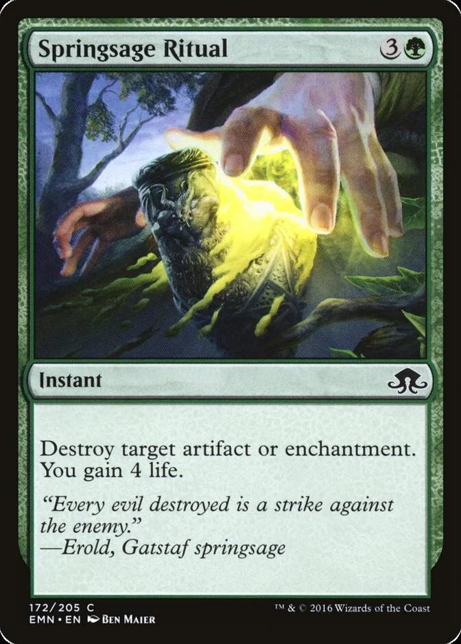 Springsage Ritual [EMN] (F)