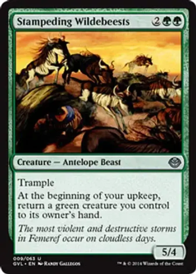 Stampeding Wildebeests [DD3_GVL]