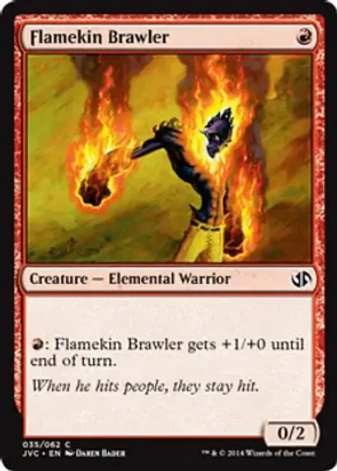 Flamekin Brawler [DD3_JVC]