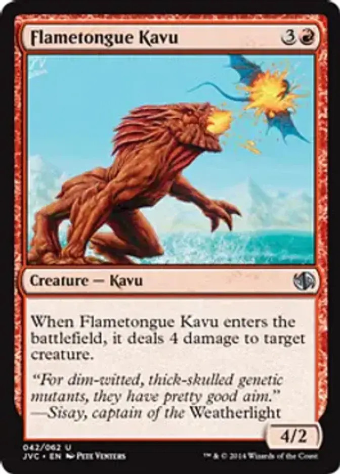 Flametongue Kavu [DD3_JVC]