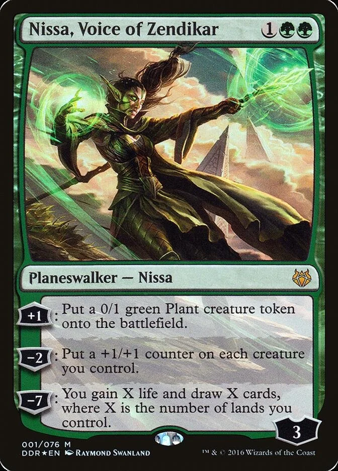 Nissa, Voice of Zendikar [DDR] (F)