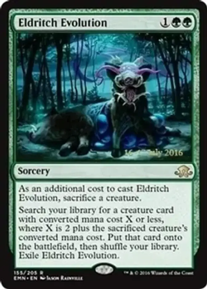 Eldritch Evolution [PRM-PRE] (F)