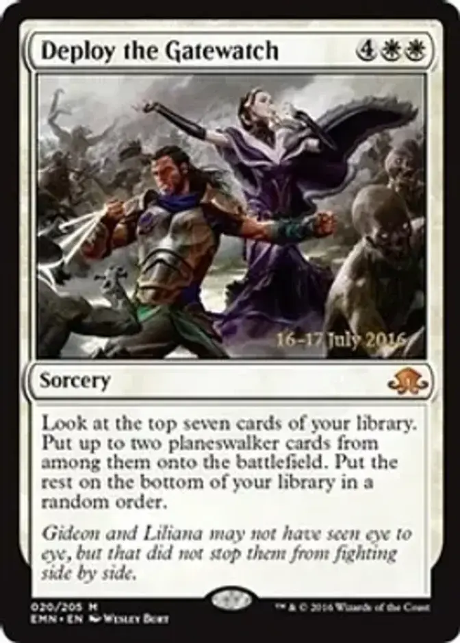 Deploy the Gatewatch [PRM-PRE] (F)
