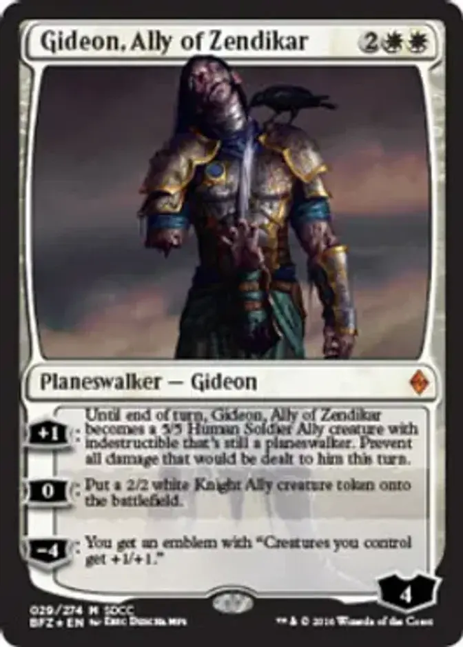 Gideon, Ally of Zendikar [PRM-SDCC16] (F)