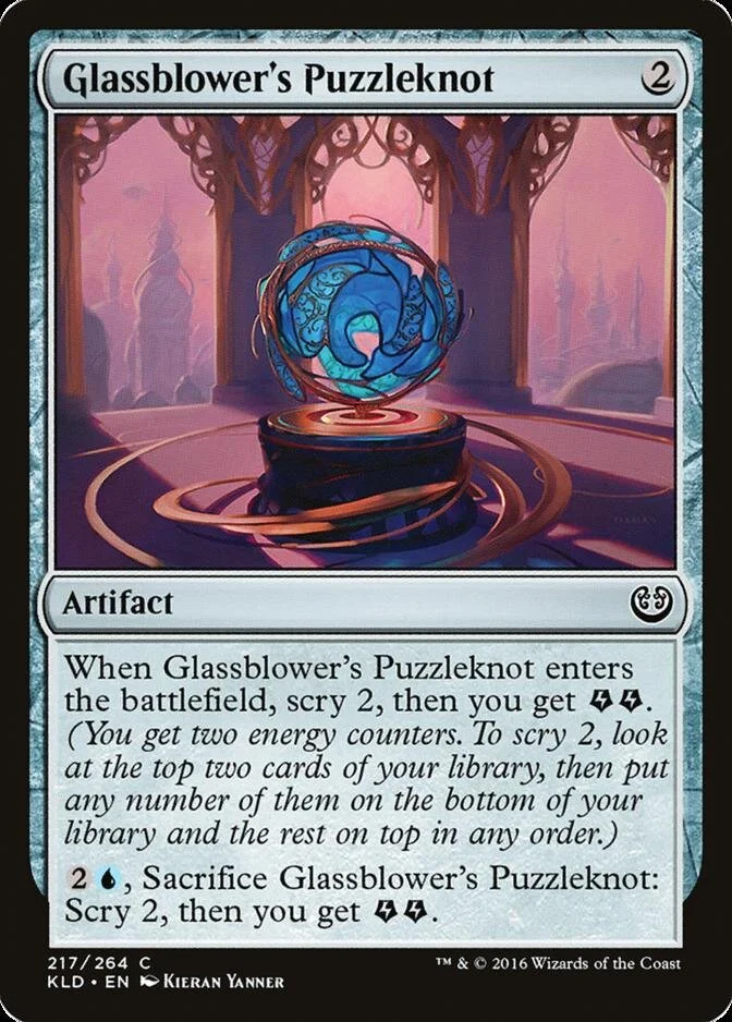Glassblower's Puzzleknot [KLD] (F)