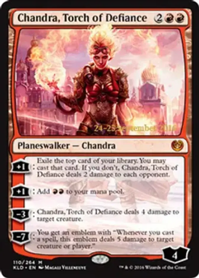 Chandra, Torch of Defiance [PRM-PRE] (F)