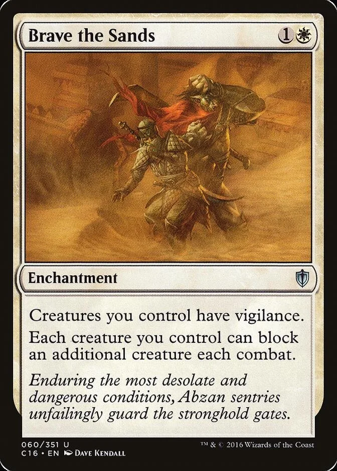 Brave the Sands [C16]