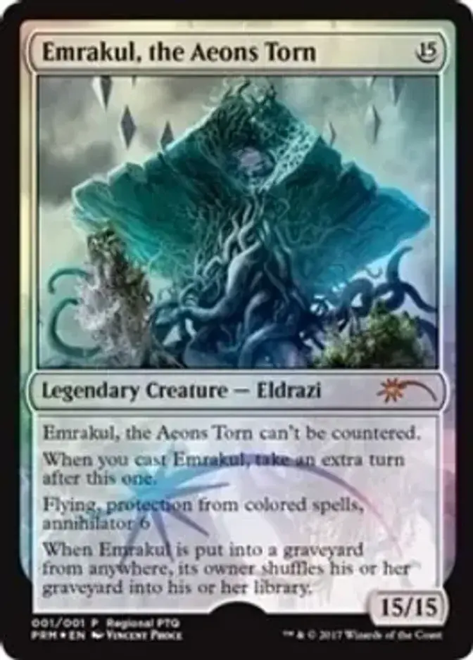 Emrakul, the Aeons Torn [PRM-PTP] (F)