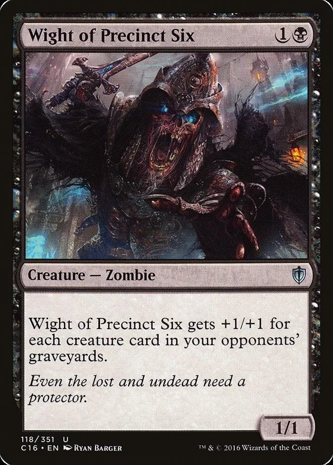 Wight of Precinct Six [C16]