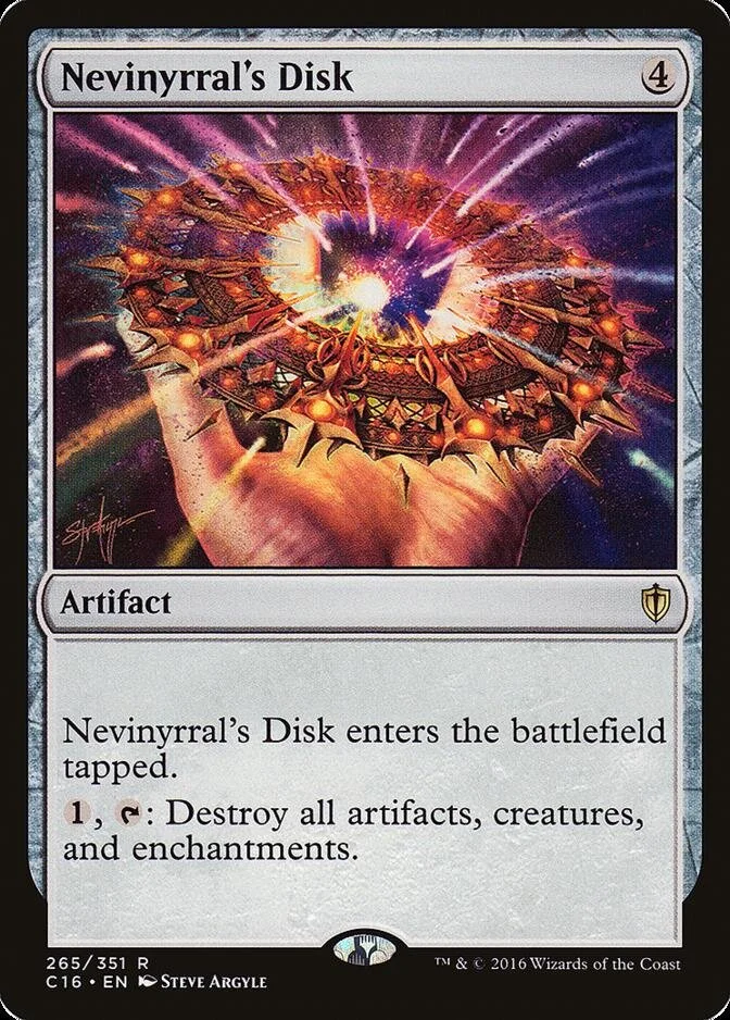 Nevinyrral's Disk [C16]