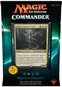 atraxa mtg commander deck Atraxa, Praetor's Voice PROLIFERATE COUNTERS POISON Magic MTG Custom C –  CommanderComplete main image 0