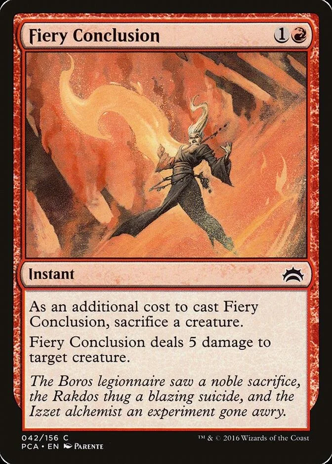 Fiery Conclusion [PCA]