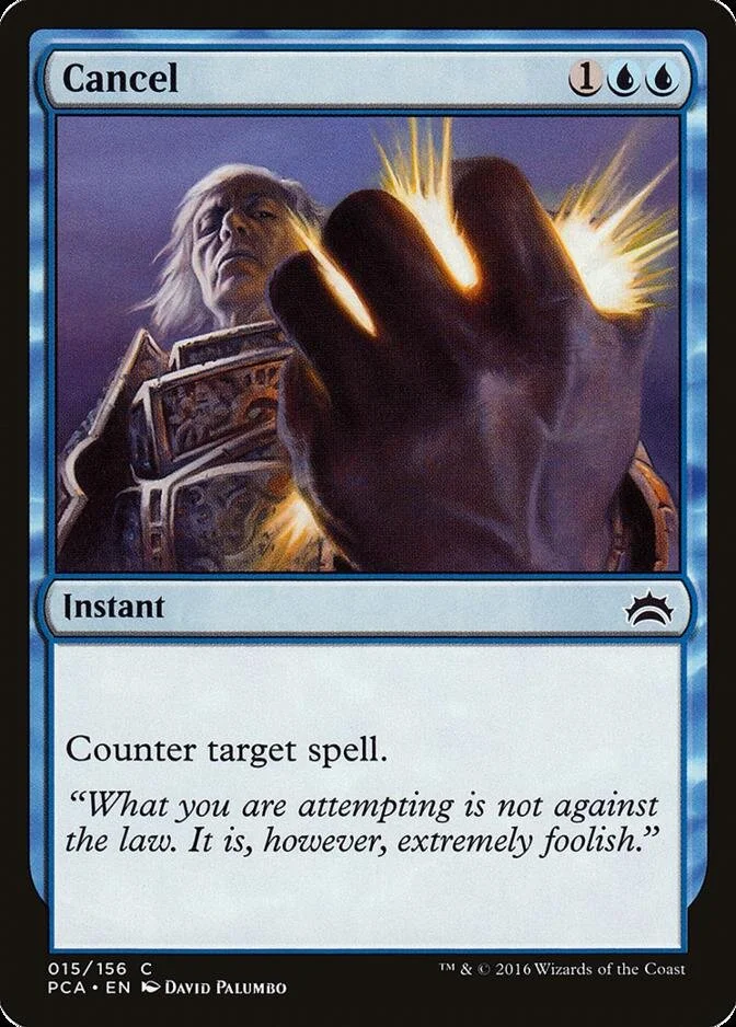 Cancel [PCA]