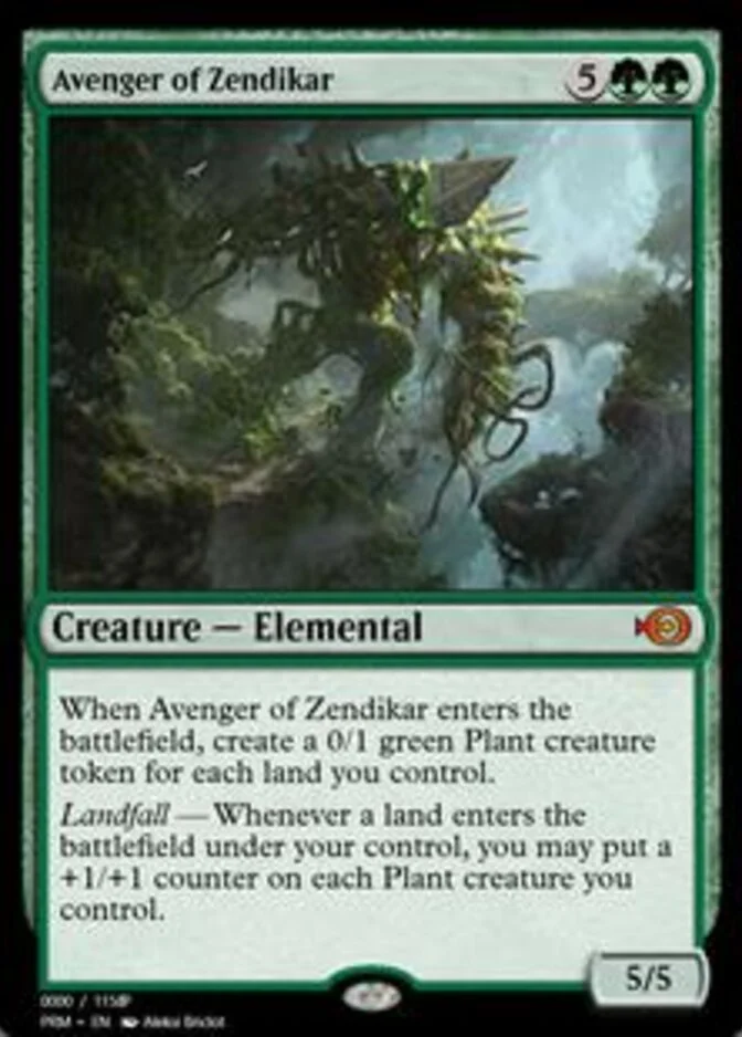 Avenger of Zendikar <160771> [PRM]