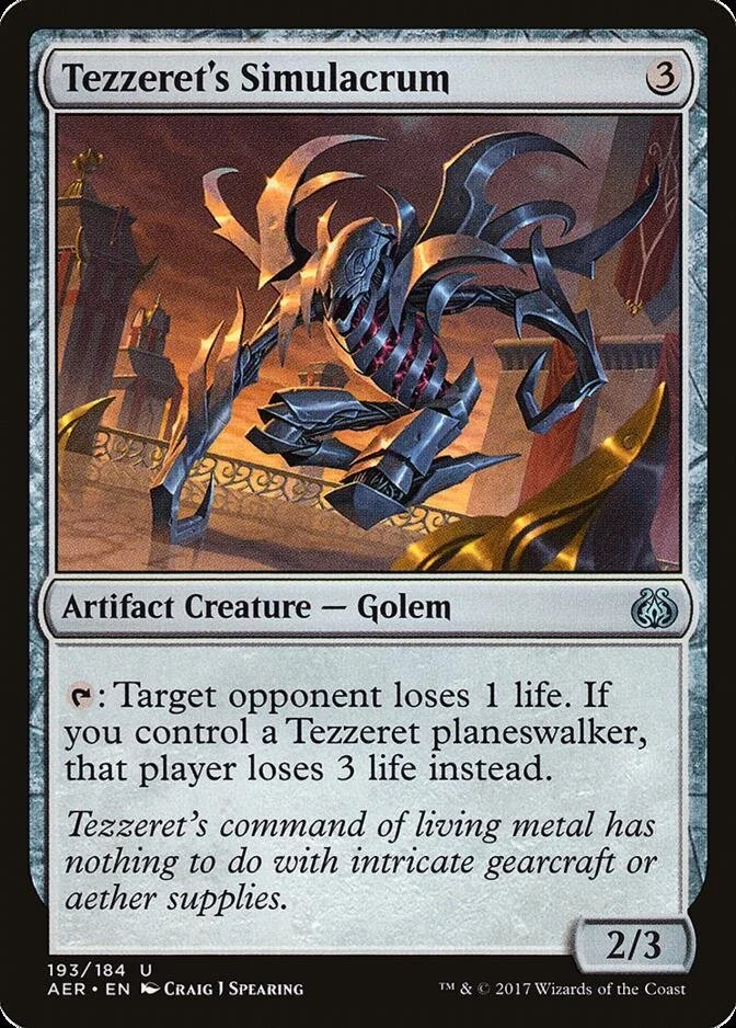 Tezzeret's Simulacrum [AER]
