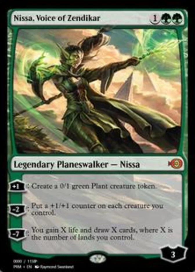 Nissa, Voice of Zendikar <162402> [PRM]
